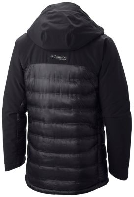 columbia men's heatzone 1000 turbodown hooded jacket