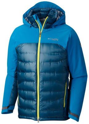 Men&rsquo;s Heatzone 1000 TurboDown&trade; Hooded Jacket Heatzone 1000 TurboDown&trade; Hoode | 010 | M, Dark Compass, Phoenix Blue, front