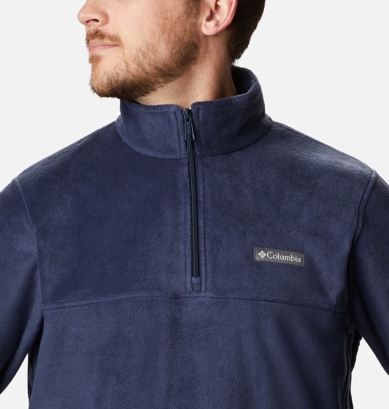 Forro polar con media cremallera Steens Mountain para hombre, Color: Collegiate Navy, image 4