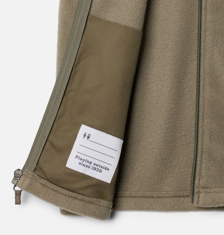 Boys’ Steens Mtn Fleece Vest, Color: Stone Green, image 3