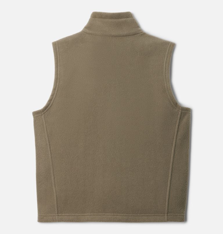 Boys’ Steens Mtn Fleece Vest, Color: Stone Green, image 2