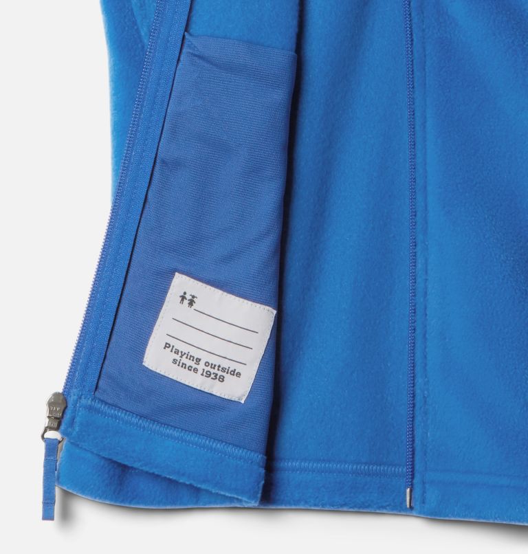 Thumbnail: Boys' Steens Mountain Fleece Vest, Color: Bright Indigo, image 3