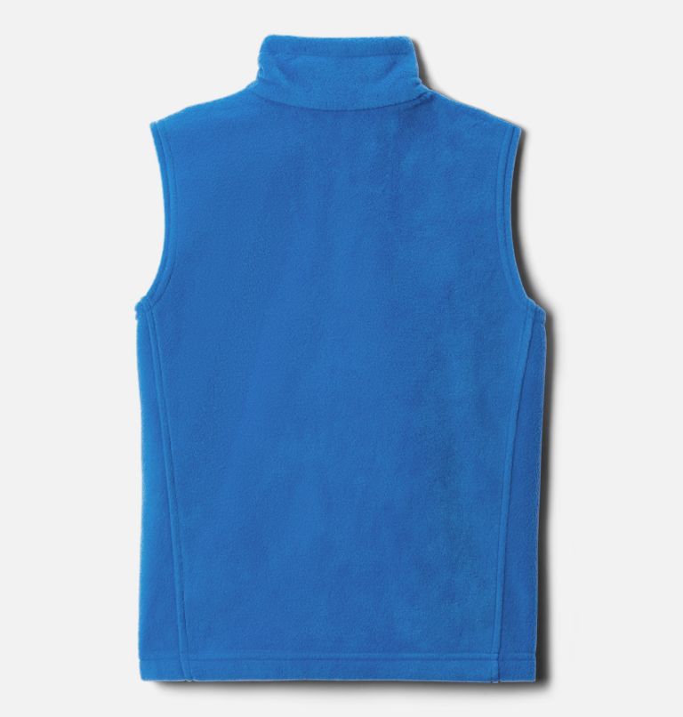 Men's Full-Zip Polar Fleece Vest, Royal Blue S, 1 Count, 1 Pack