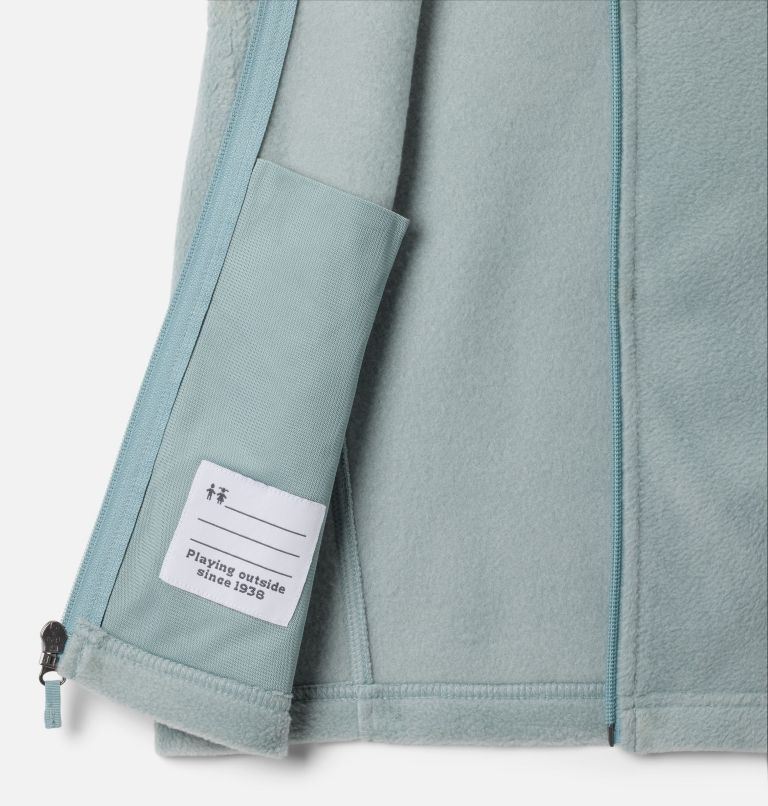 Boys’ Steens Mtn Fleece Vest, Color: Crushed Blue, image 3
