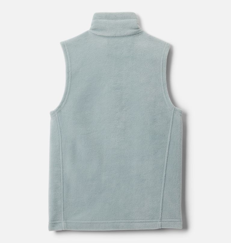 Boys’ Steens Mtn Fleece Vest, Color: Crushed Blue, image 2