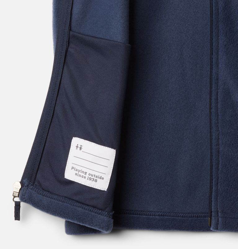 Boys’ Steens Mtn Fleece Vest, Color: Collegiate Navy, image 3