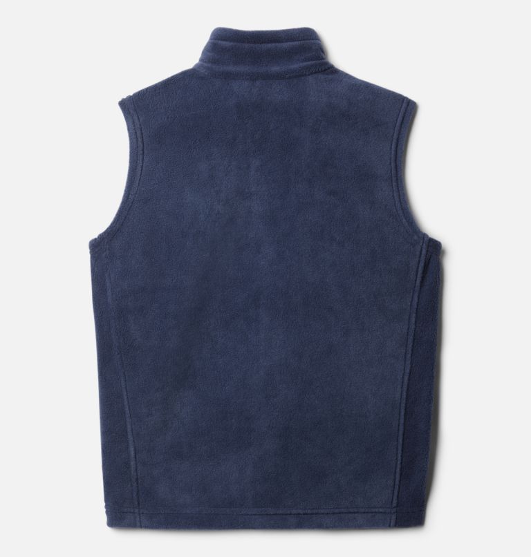 Boys’ Steens Mtn Fleece Vest, Color: Collegiate Navy, image 2