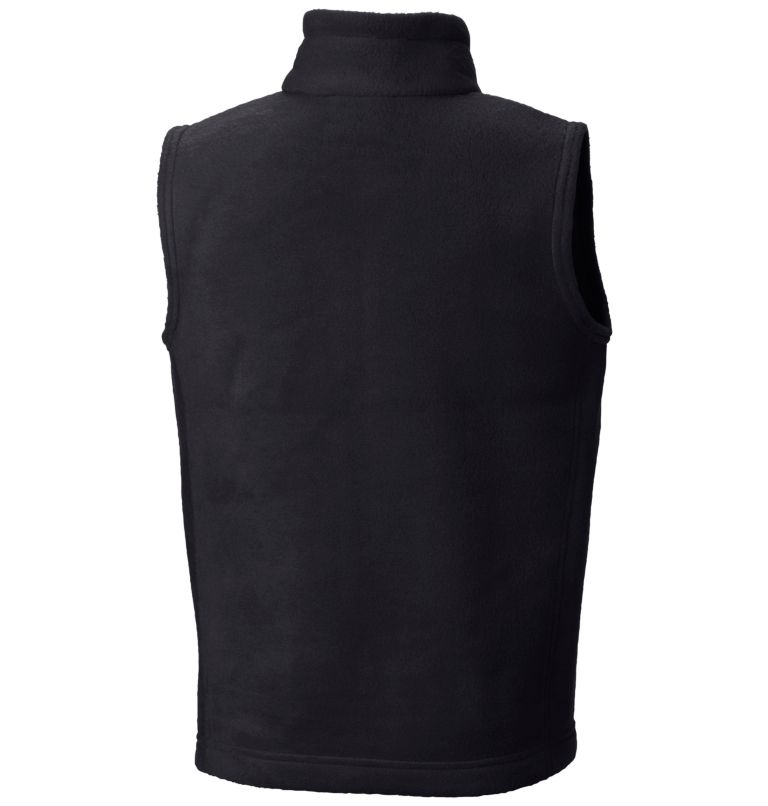 Toddler Boys' Steens Mtn Fleece Vest, Color: Black, image 2