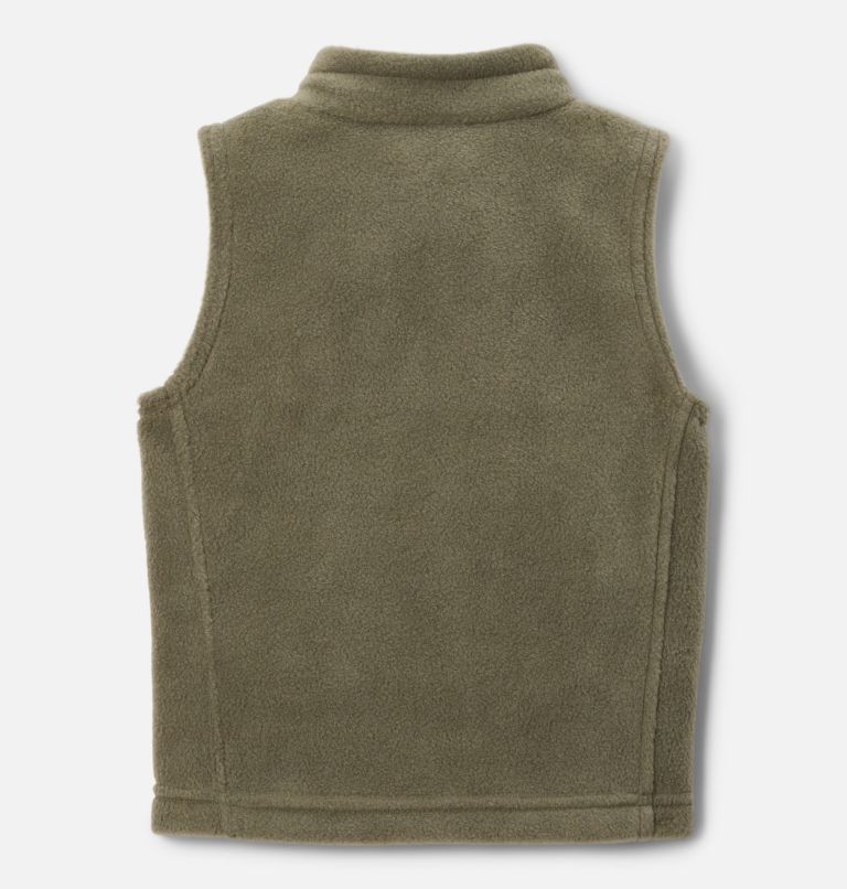 Toddler Boys' Steens Mtn Fleece Vest, Color: Stone Green, image 2