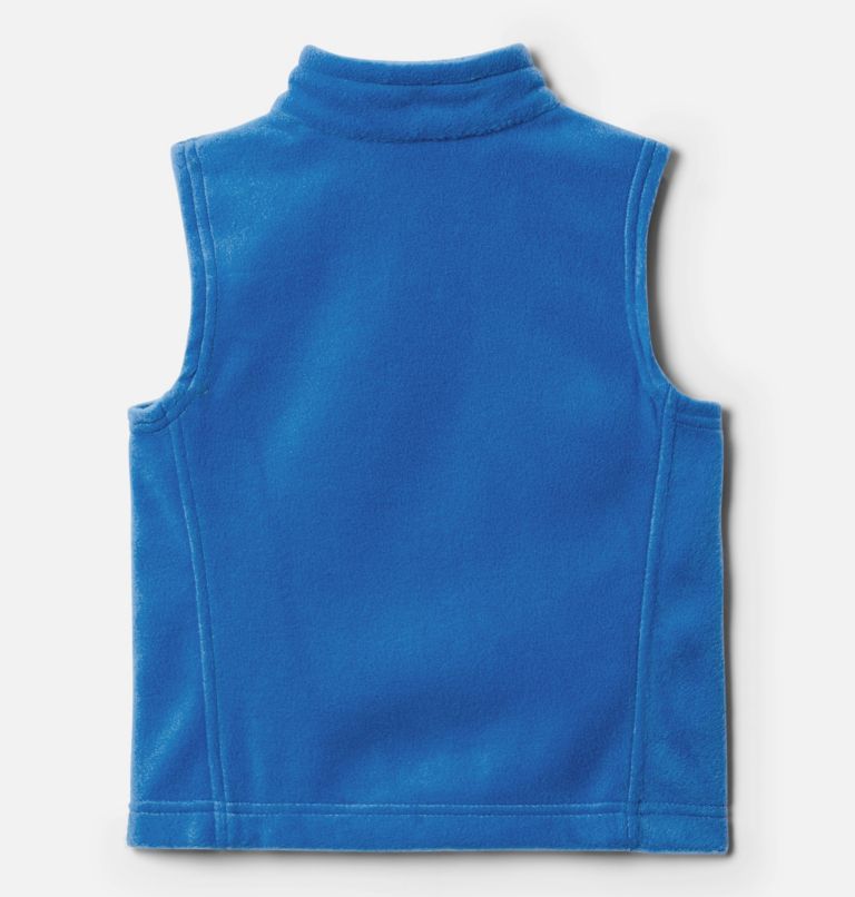 Thumbnail: Boys' Toddler Steens Mountain Fleece Vest, Color: Bright Indigo, image 2