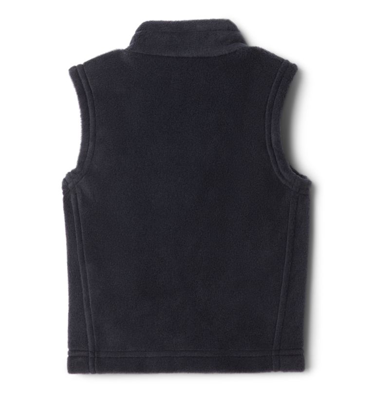 Infant Boys' Steens Mtn Fleece Vest, Color: Black, image 2