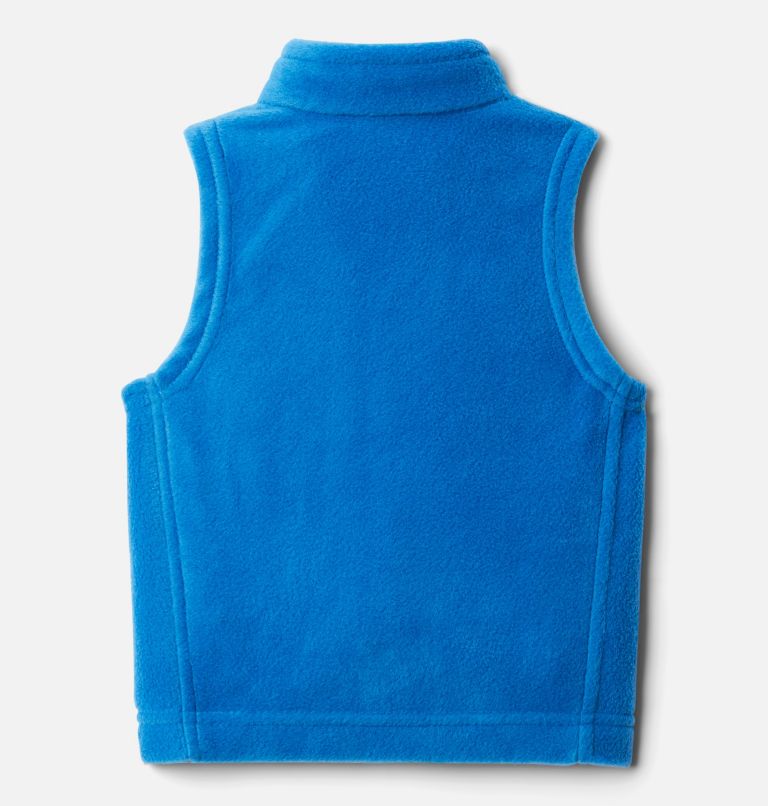 Thumbnail: Infant Steens Mountain Fleece Vest, Color: Bright Indigo, image 2