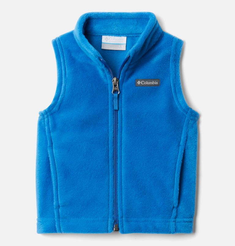 Thumbnail: Infant Steens Mountain Fleece Vest, Color: Bright Indigo, image 1
