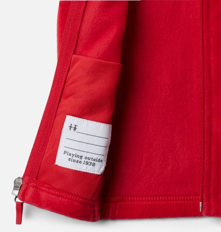 Infant Steens Mountain Fleece Vest, Color: Mountain Red