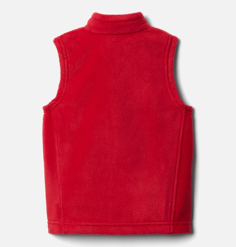 Infant Steens Mountain Fleece Vest, Color: Mountain Red, image 2