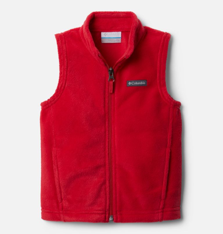 Thumbnail: Infant Steens Mountain Fleece Vest, Color: Mountain Red, image 1