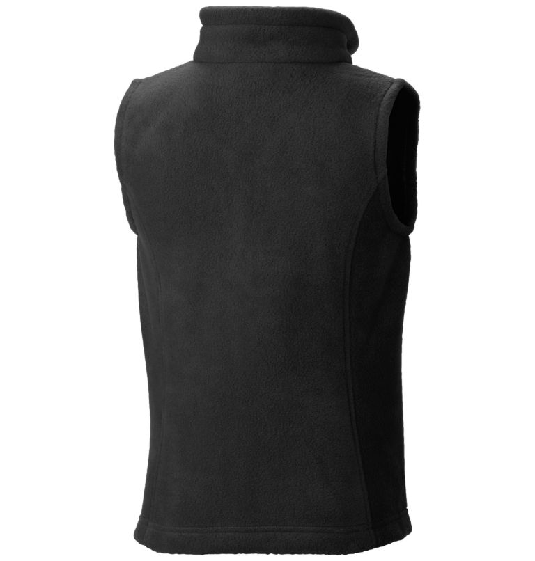 Thumbnail: Girls’ Benton Springs Fleece Vest, Color: Black, image 2