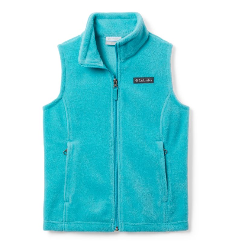 Thumbnail: Girls’ Benton Springs Fleece Vest, Color: Geyser, image 1