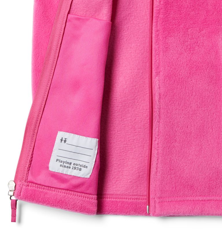 Girls’ Benton Springs Fleece Vest, Color: Pink Ice, image 3