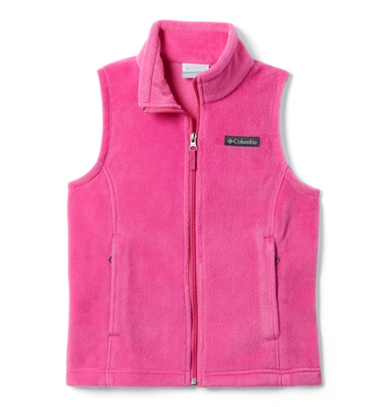 Girls’ Benton Springs Fleece Vest, Color: Pink Ice, image 1