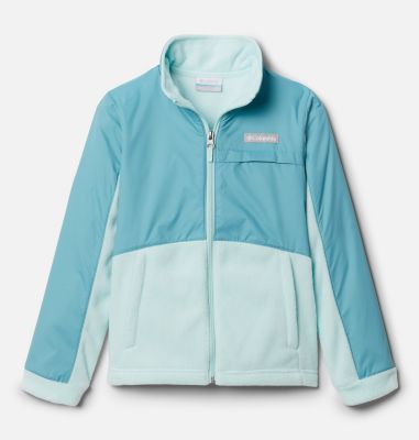 green columbia fleece jacket