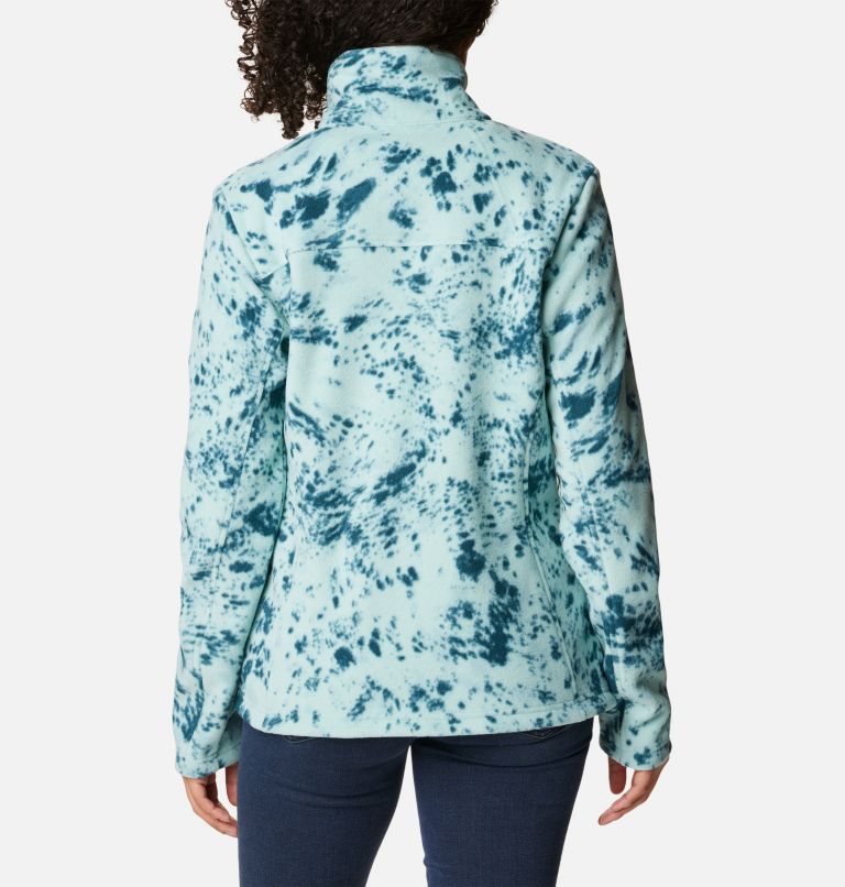 Fast Trek Printed Jkt, Color: Aqua Haze Flurries, image 2