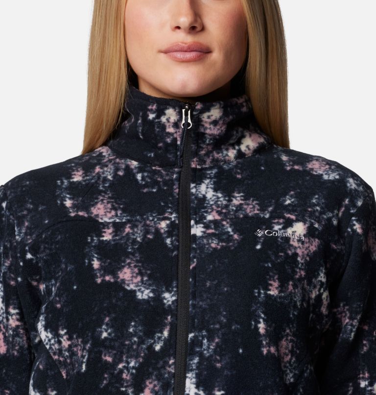 Women's Fast Trek Printed Jkt, Color: Snowdrift Timberwild, image 4