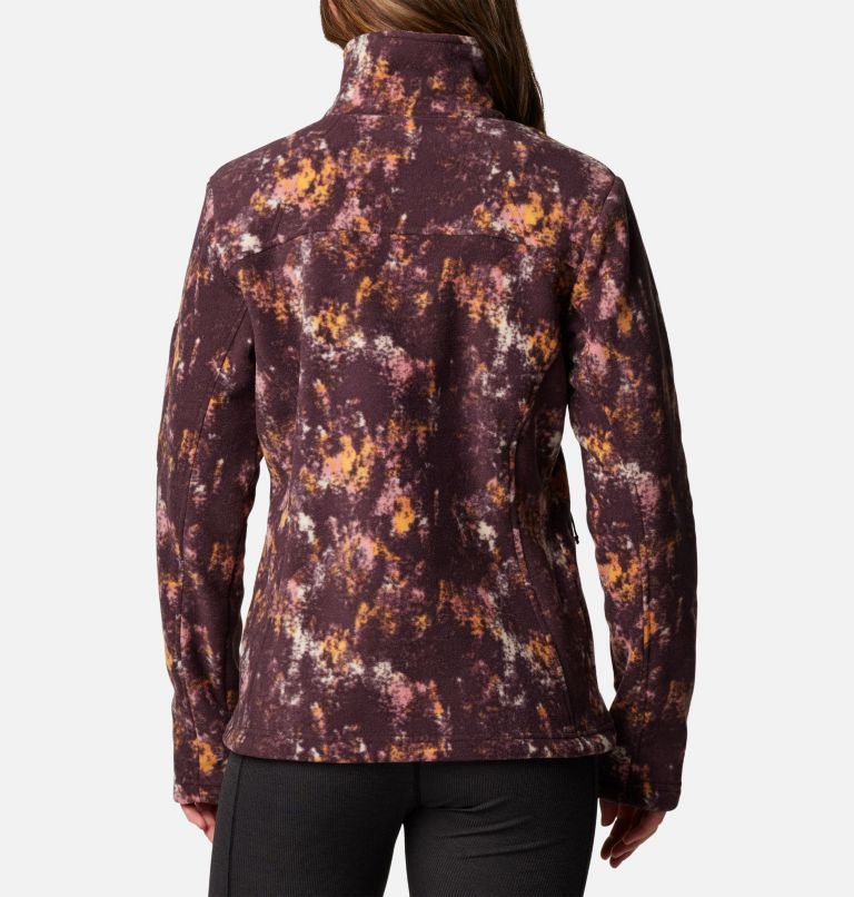 Women's Fast Trek Printed Jkt, Color: Moonvista Timberwild, image 2