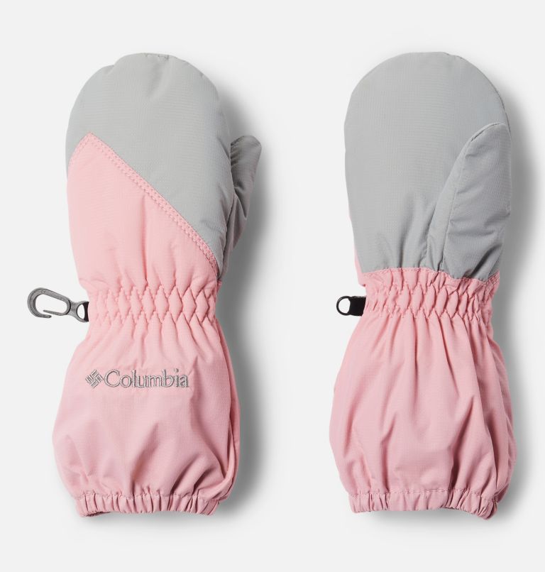 Toddler Chippewa Long Mitten | 689 | O/S, Color: Pink Orchid, Columbia Grey, image 1