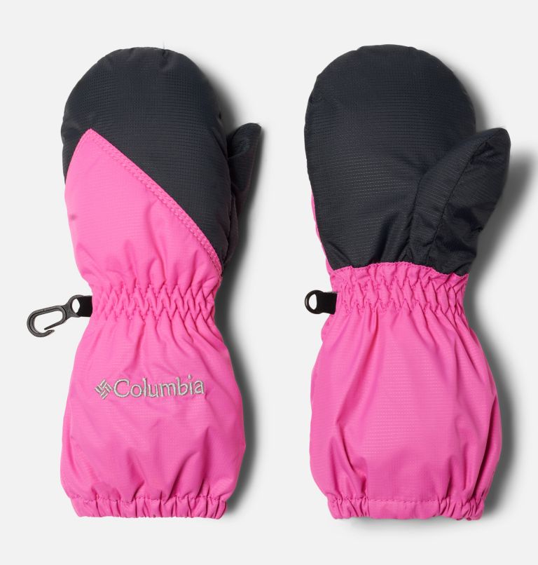 Toddler Chippewa Long Mitten | 696 | O/S, Color: Pink Ice, Black, image 1