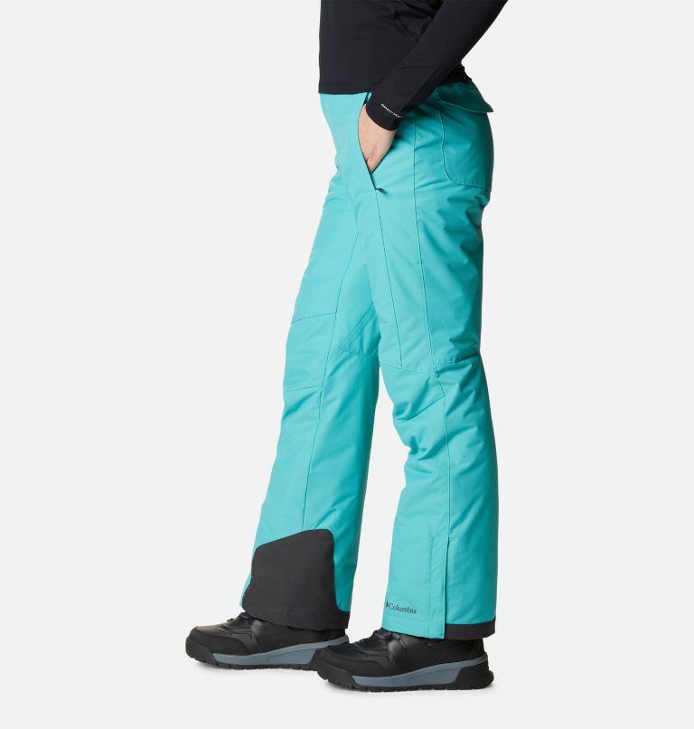 Women's Bugaboo Omni-Heat Insulated Ski Pants, Color: Bright Aqua, image 3