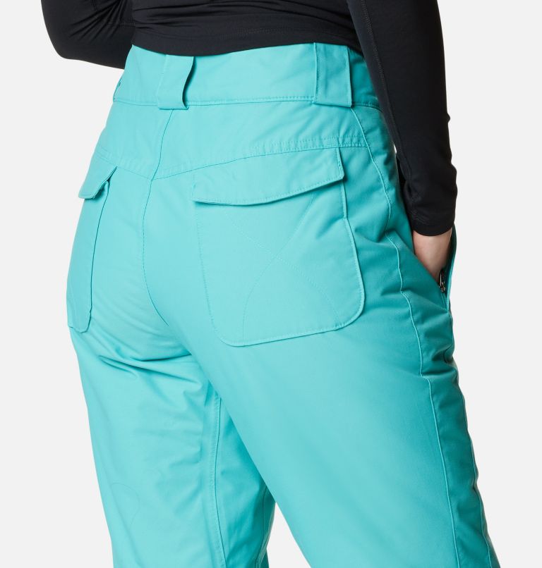 Thumbnail: Women's Bugaboo Omni-Heat Insulated Ski Pants, Color: Bright Aqua, image 5