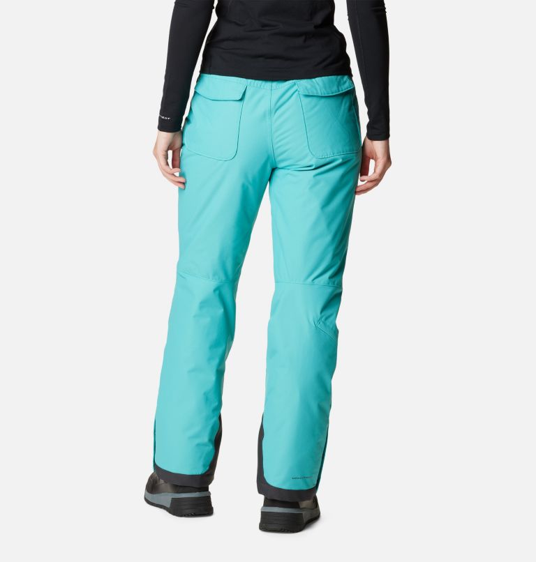 Women's Bugaboo Omni-Heat Insulated Ski Pants, Color: Bright Aqua, image 2