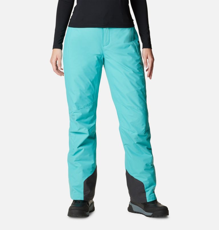 Women's Bugaboo Omni-Heat Insulated Ski Pants, Color: Bright Aqua, image 1
