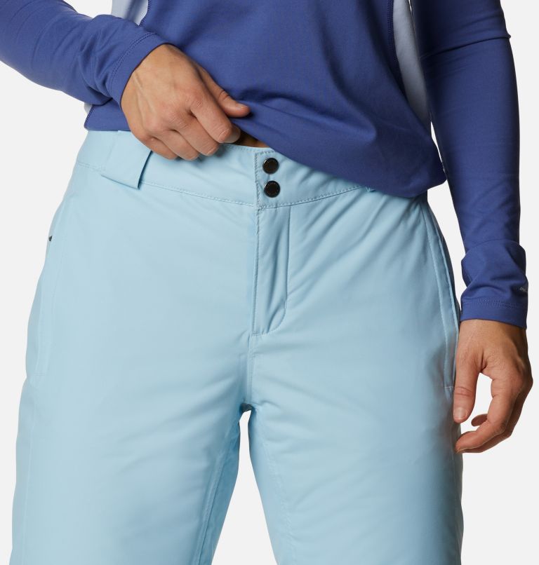 Women's Bugaboo Omni-Heat Insulated Ski Pants, Color: Spring Blue, image 4