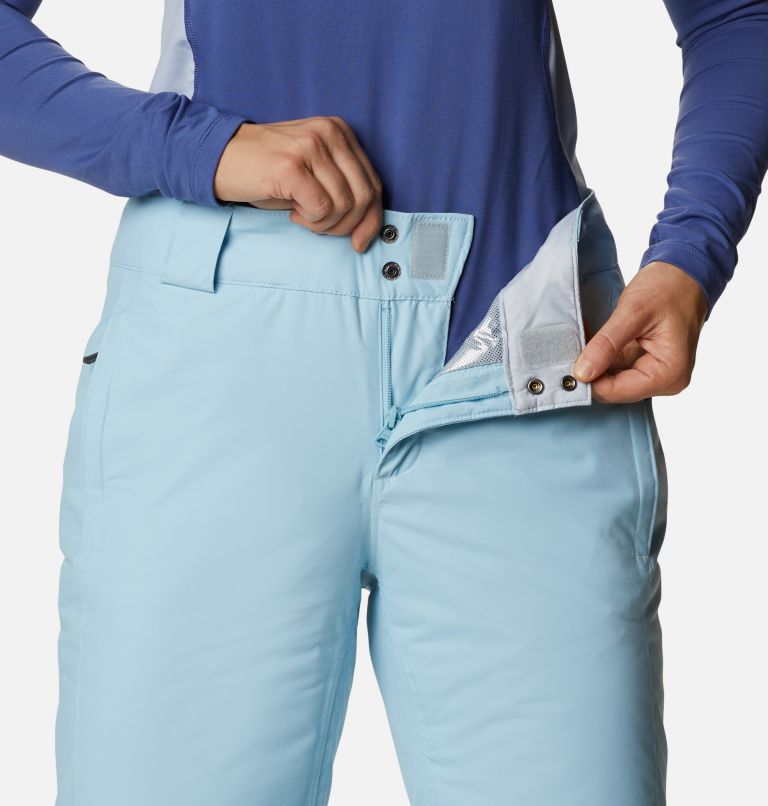 Women's Bugaboo Omni-Heat Insulated Ski Pants, Color: Spring Blue, image 6