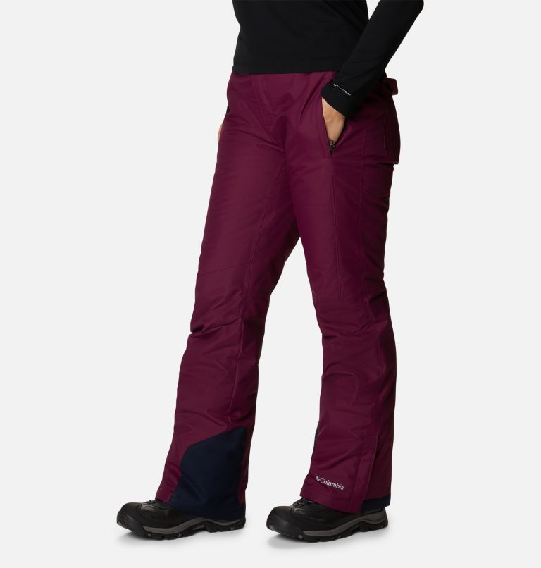 Women's Bugaboo Omni-Heat Insulated Snow Pants, Color: Marionberry, image 3