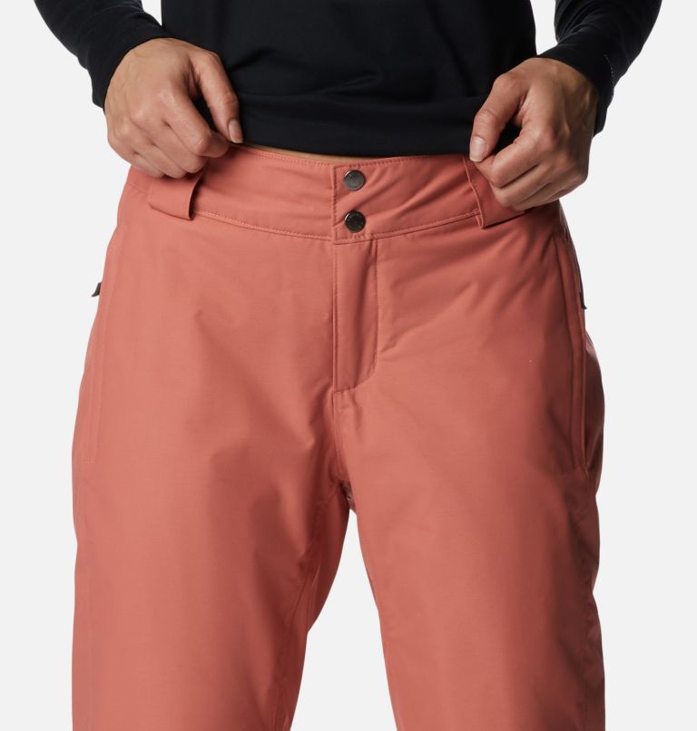 Thumbnail: Women's Bugaboo Omni-Heat Insulated Ski Pants, Color: Dark Coral, image 4