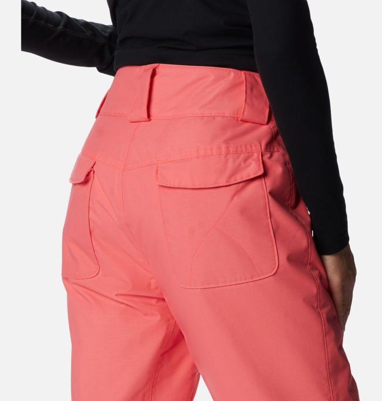 Women's Bugaboo Omni-Heat Insulated Snow Pants, Color: Neon Sunrise, image 5
