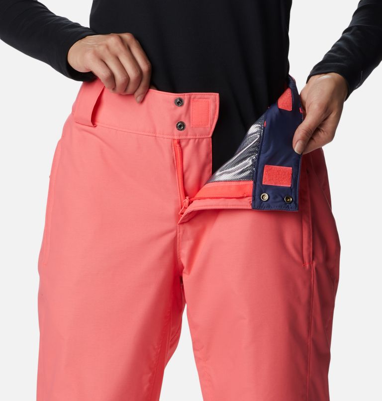 Thumbnail: Women's Bugaboo Omni-Heat Insulated Ski Pants, Color: Neon Sunrise, image 7