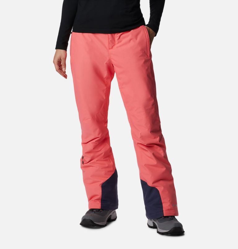 Women's Bugaboo Omni-Heat Insulated Snow Pants, Color: Neon Sunrise, image 1