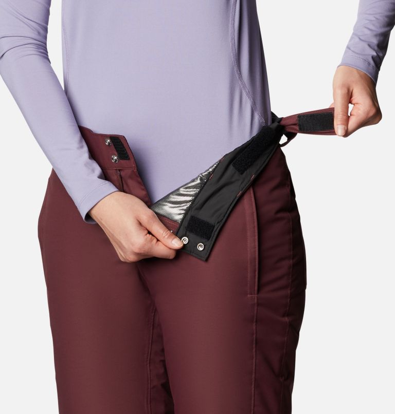 Thumbnail: Women's Bugaboo Omni-Heat Insulated Ski Pants, Color: Malbec, image 5