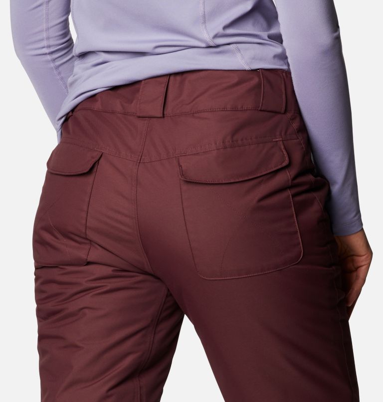 Women's Bugaboo Omni-Heat Insulated Ski Pants, Color: Malbec, image 6