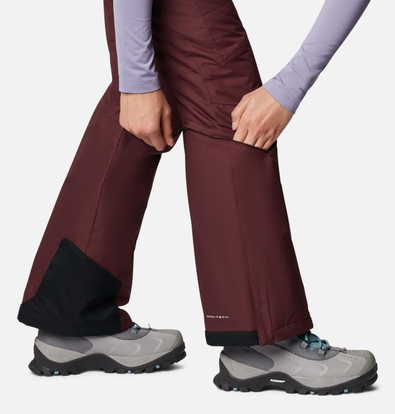 Thumbnail: Women's Bugaboo Omni-Heat Insulated Ski Pants, Color: Malbec, image 7