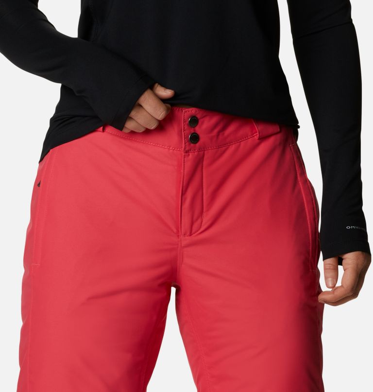 Women's Bugaboo Omni-Heat Insulated Ski Pants, Color: Bright Geranium, image 4