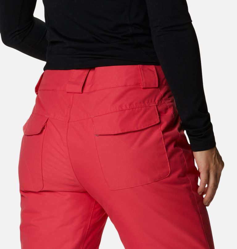 Women's Bugaboo Omni-Heat Insulated Ski Pants, Color: Bright Geranium, image 5