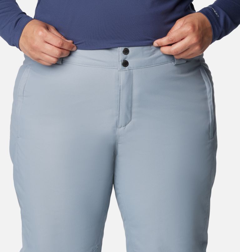 Thumbnail: Women's Bugaboo Omni-Heat Insulated Ski Pants - Plus Size, Color: Tradewinds Grey, image 4