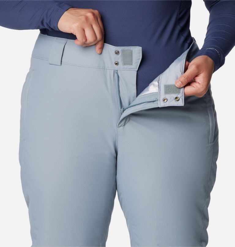 Thumbnail: Women's Bugaboo Omni-Heat Insulated Ski Pants - Plus Size, Color: Tradewinds Grey, image 7