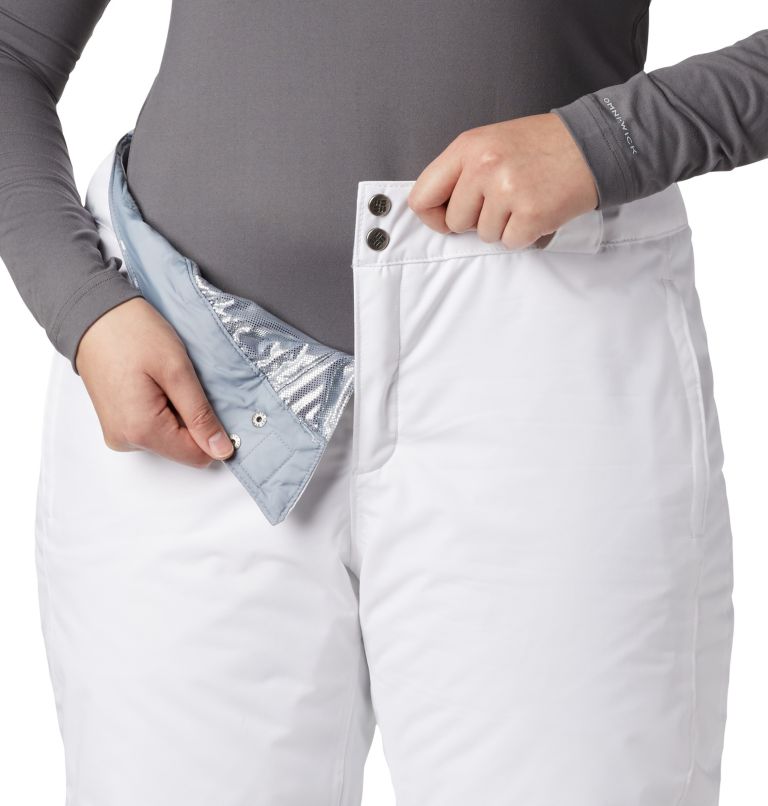 Women's Bugaboo Omni-Heat Insulated Ski Pants - Plus Size, Color: White, image 4