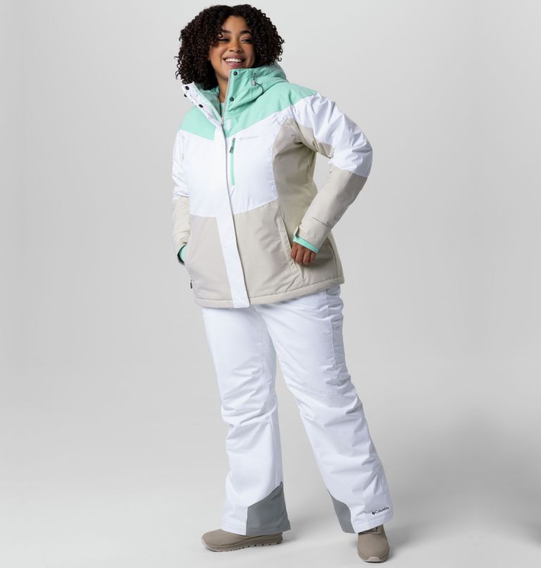 Women's Bugaboo Omni-Heat Insulated Ski Pants - Plus Size, Color: White, image 6